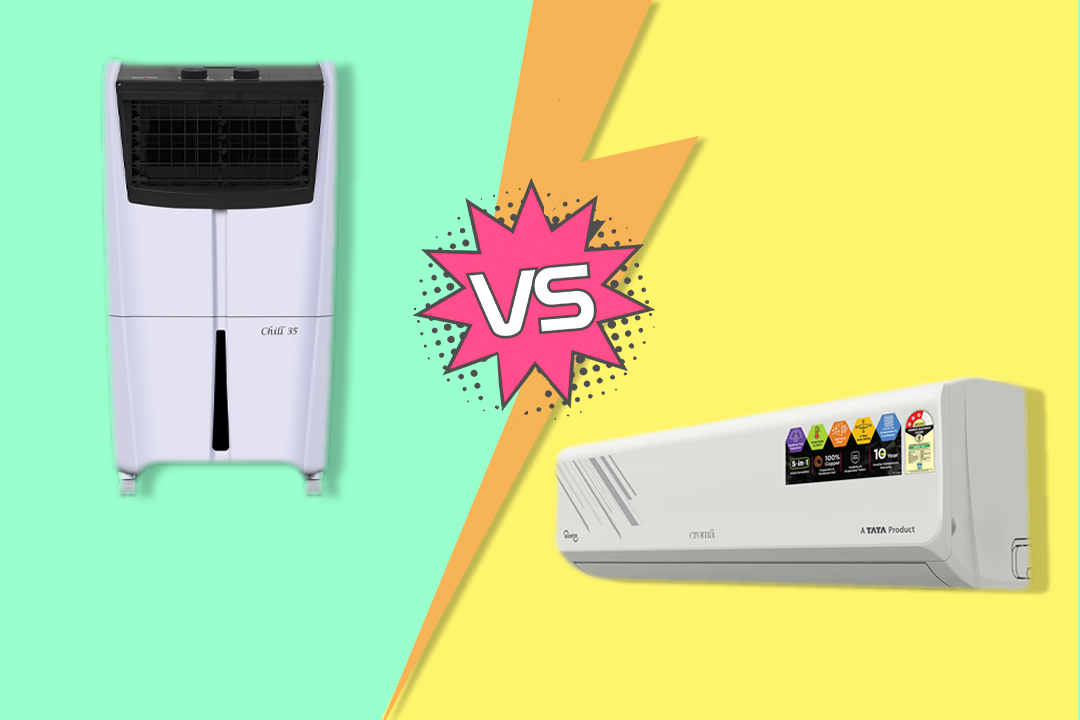 Air Cooler vs Air Conditioner Which is best for you? Croma Unboxed